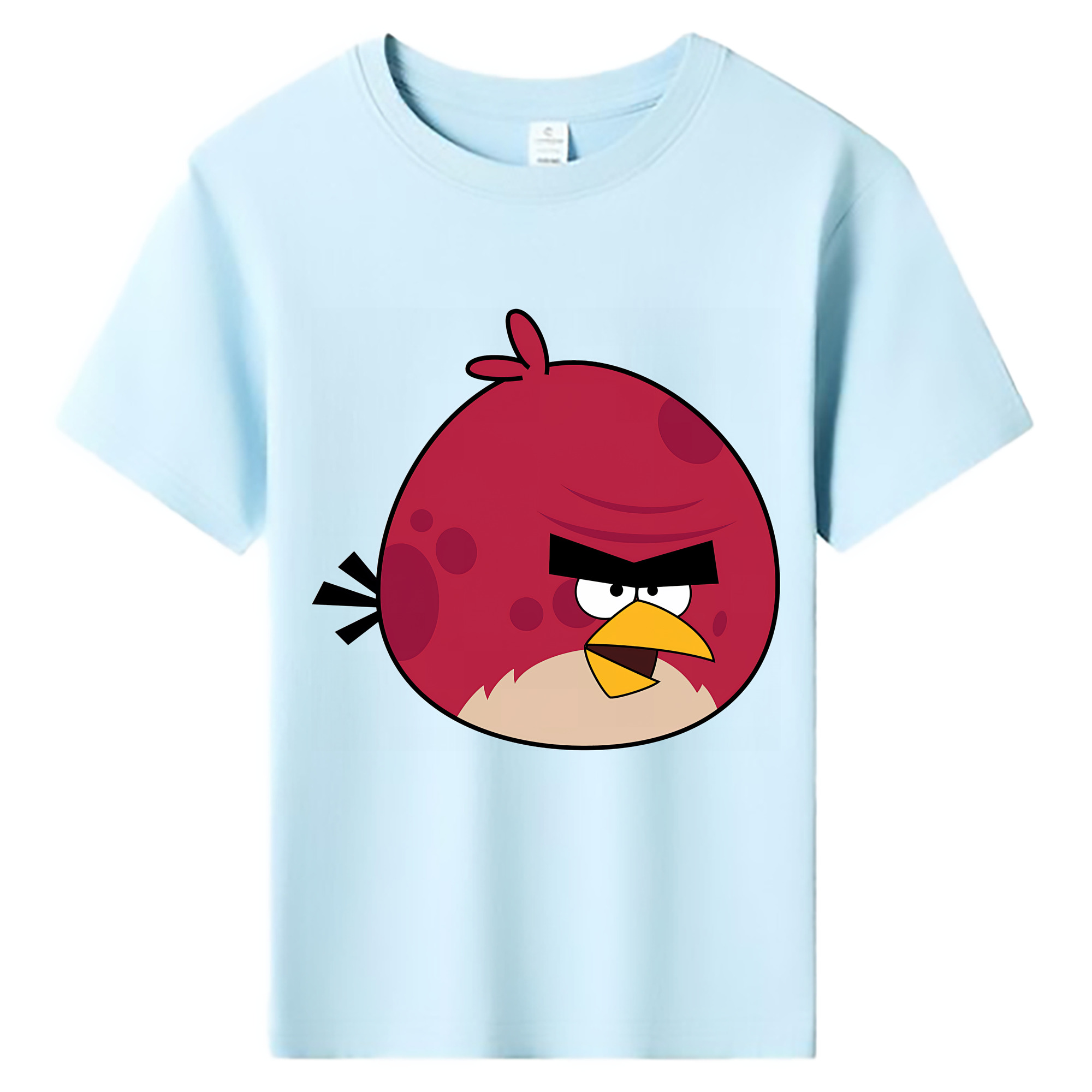 （画像用） Angry Birds アングリーバード 綿100％キッズTシャツ（フロントプリント）